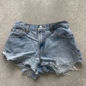 Levi Denim Classic Relaxed Cut Off Shorts